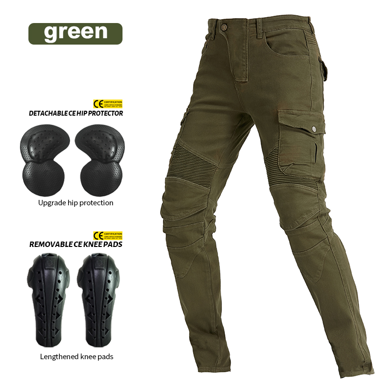 Motorcycle Gear Jeans - Moto-Jeans Motorradhose Motorrad-Jeans Schutzausrüstung Touring-Motorradhose Mit
