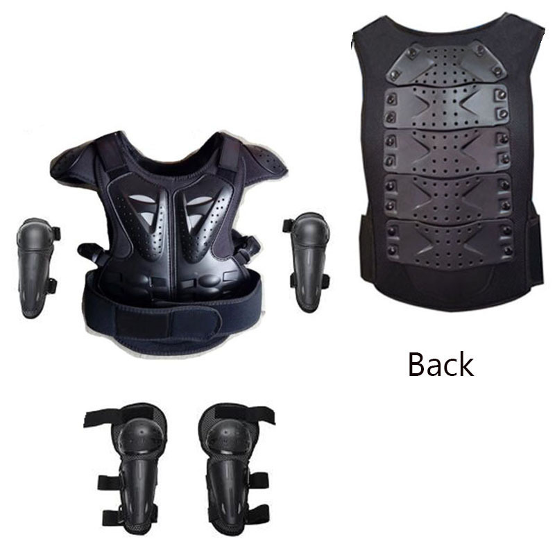 Motorcycle Gear Vest - CE Motorrad Kinder Schutzweste Vollkörper-Schutzausrüstung Brust