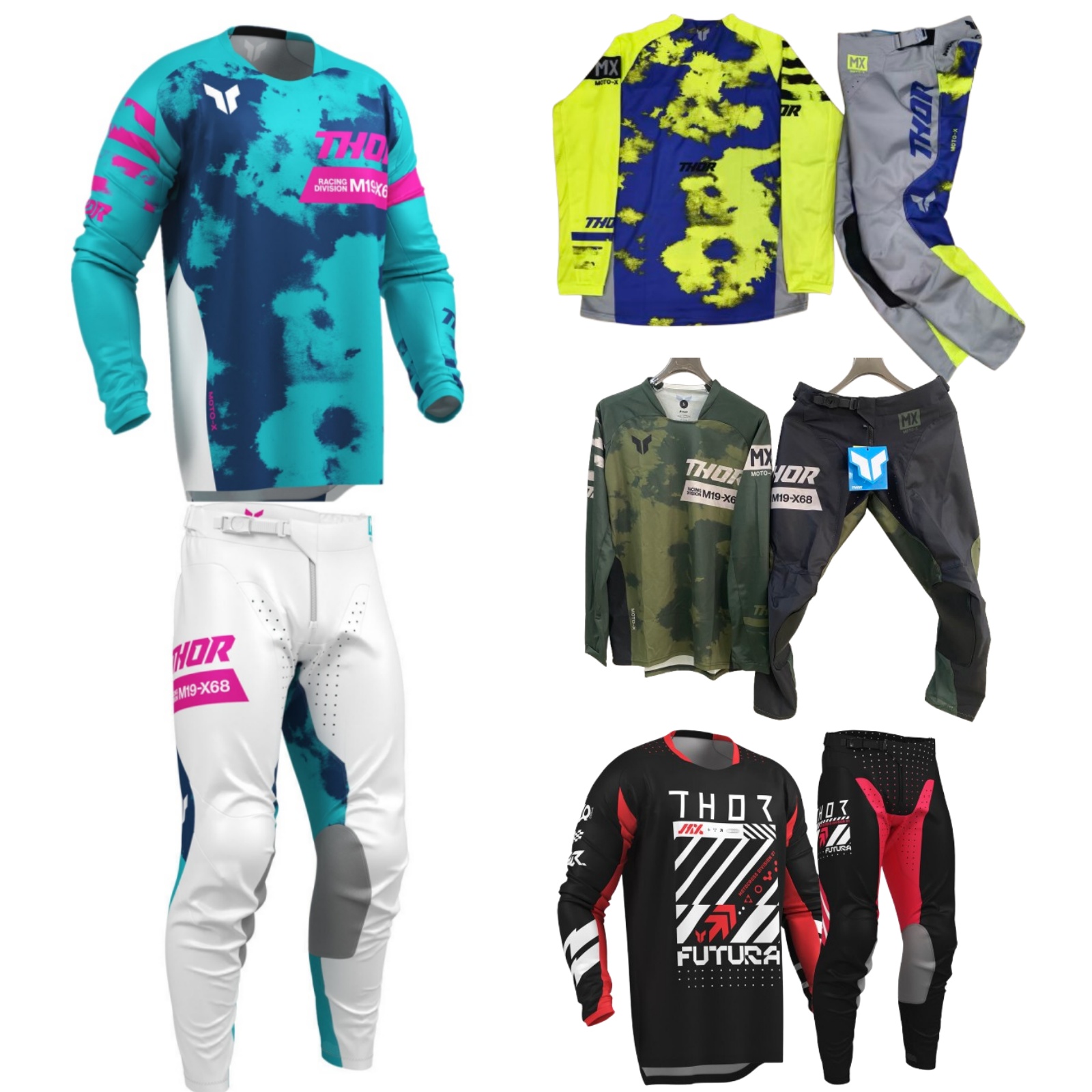 Motorcycle Gear For Sale - Motocross Gear Set Top Off Road