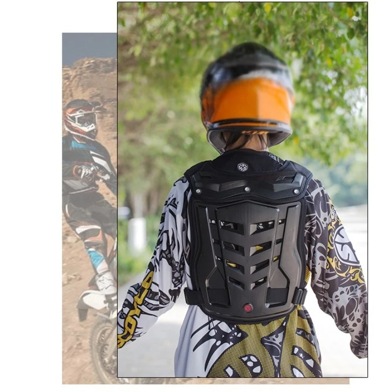 Motorcycle Gear Vest - Motorrad-Rüstung, Brustschutz und Rückenschutz, Offroad-Rennen, schlagfeste