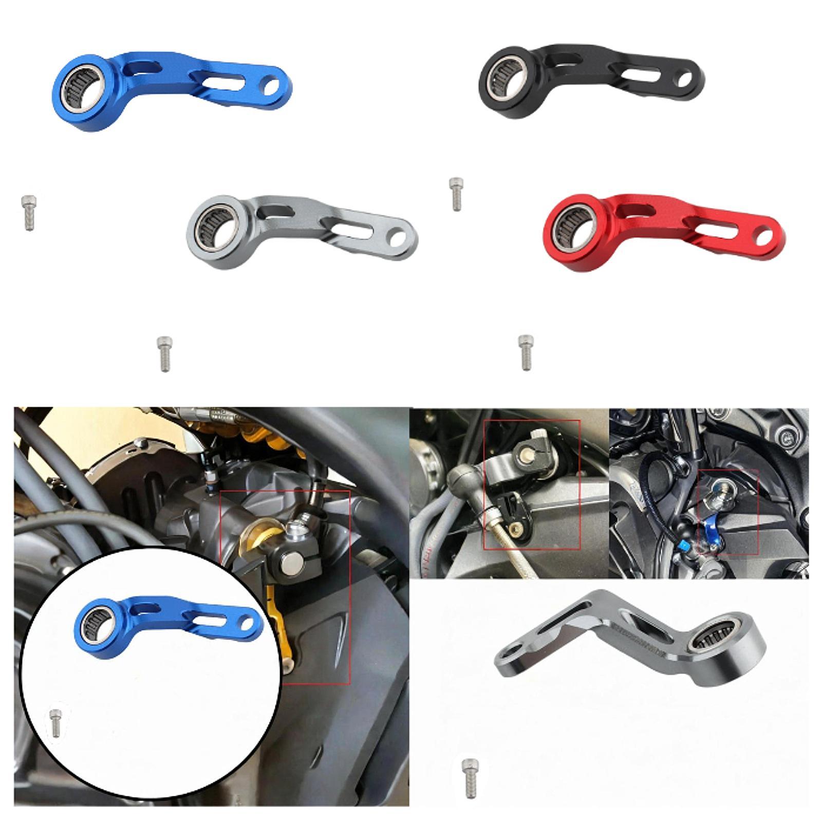Motorcycle Gear Yamaha - Aluminiumlegierung Schalthebel-Stabilisator Motorrad-Schalthebel-Unterstützung Upgrade-Kit für Yamaha