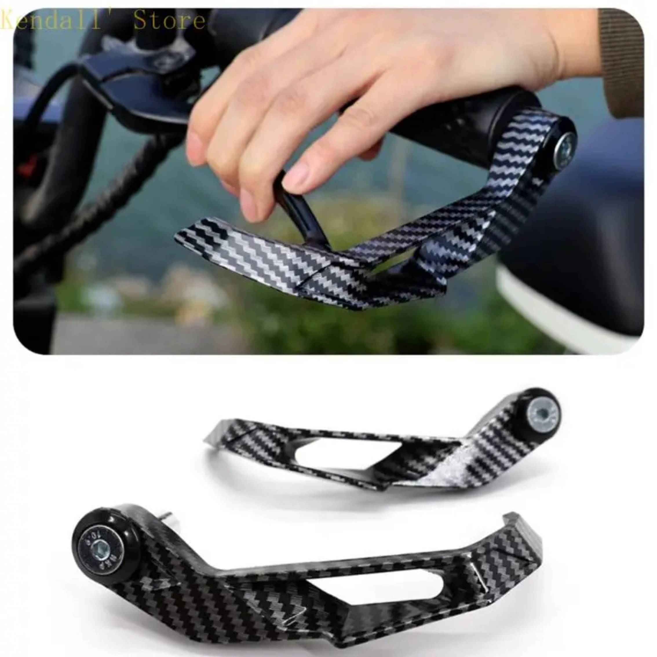 Motorcycle Gear And Accessories - NEUE Motorrad-Handschützer Modifikationszubehör Druckguss-Aluminium-Legierung Lenker Brems-