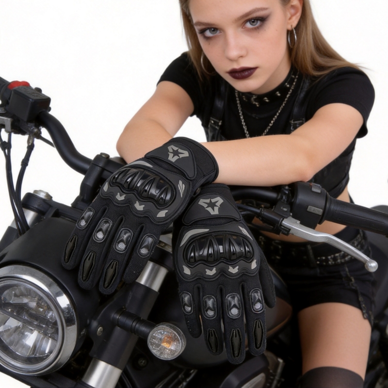 Xxl Motorcycle Gear - Sommer Unisex Hard Knuckle Touchscreen Motorradhandschuhe