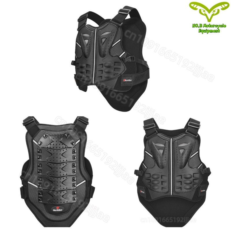 Motorcycle Gear Vest - Motorrad-Dirt-Bike-Körperpanzerung, Schutzausrüstung für Outdoor-Fahrten, Brust- und