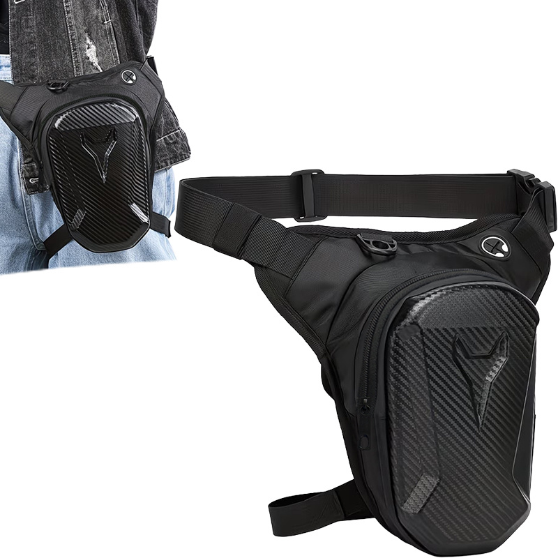 Motorcycle Gear And Accessories - Motorrad Beintasche Wasserdichte Hüfttasche Crossbody-Tasche für