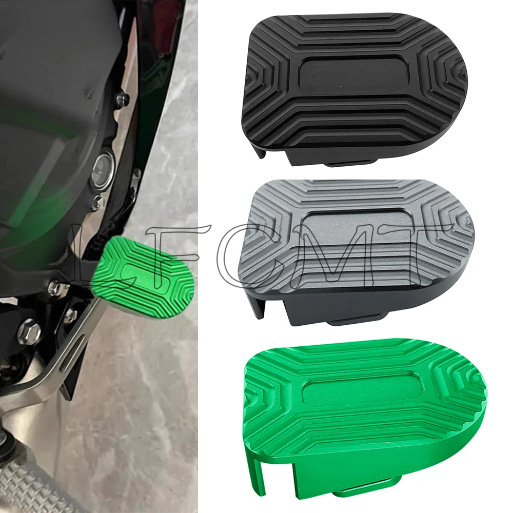 Motorcycle Gear Kawasaki - Motorrad-Bremsabdeckung hinten, Schalthebel, Fußstütze, Pedalstufen, Verlängerungsplatte,