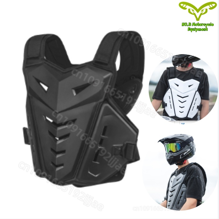 Motorcycle Gear Vest - Motocross-Körperpanzerung, Motocross-Motorradweste, Rücken- und Brustschutz, Offroad-Dirt-Bike-Schutzausrüstung,