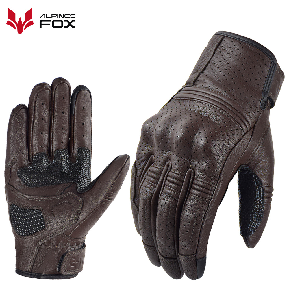 Retro Motorrad Lederhandschuhe – Motorcycle Gear Fox Bewertung und Preis