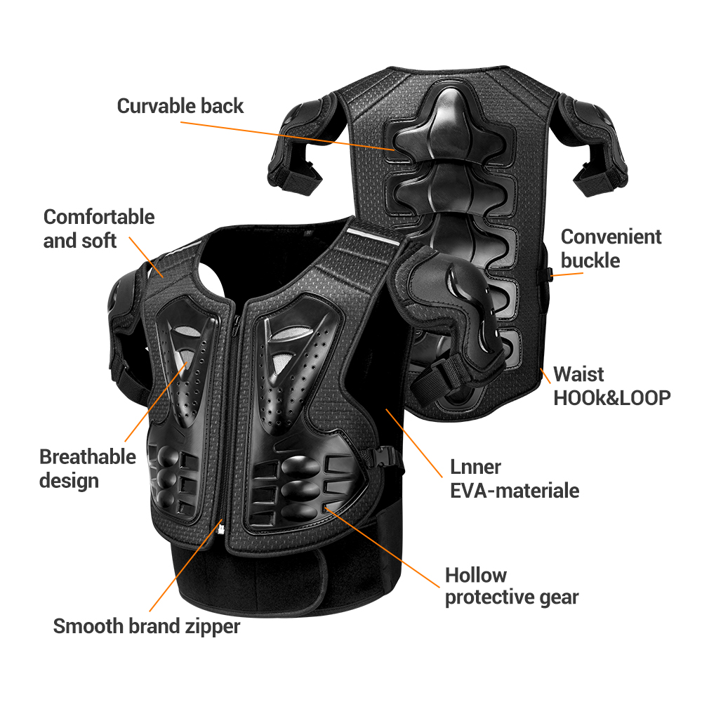Motorrad-Körperpanzerung Sturz – Motorcycle Gear Vest Bewertung und Preis