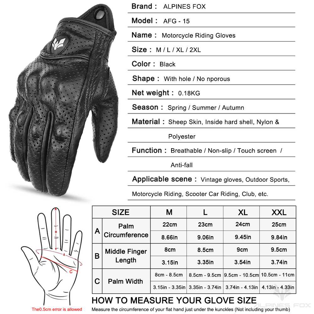 Retro Motorrad Leder Handschuh – Motorcycle Gear Fox Bewertung und Preis