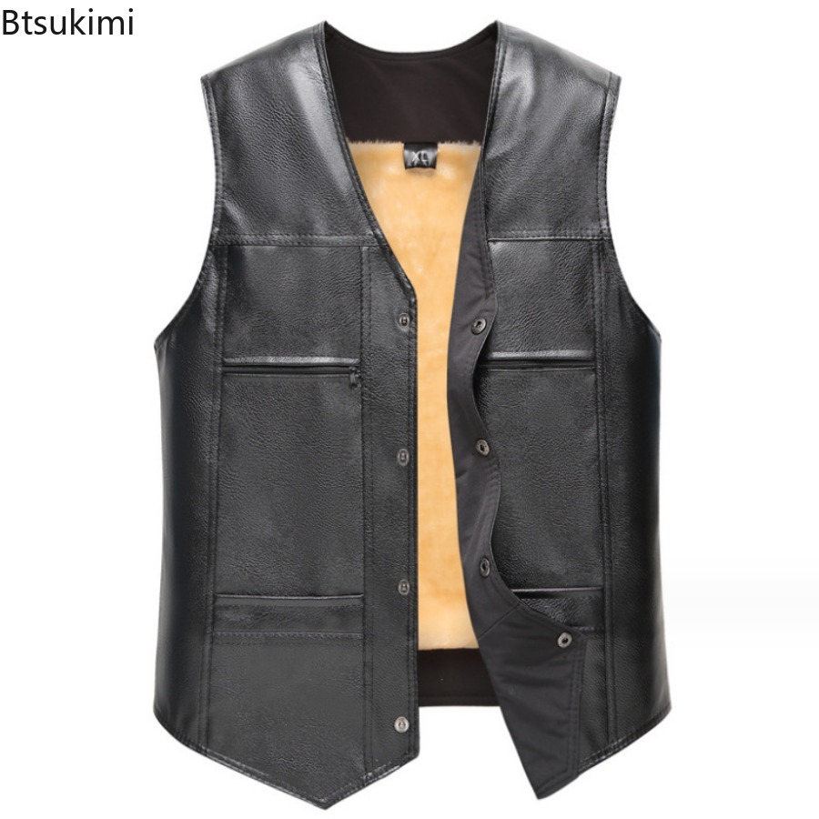 Herbst Winter Neue männer Lede – Motorcycle Gear Vest Bewertung und Preis