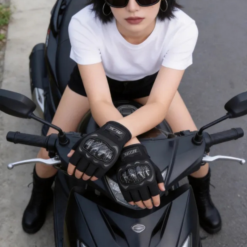 VEMAR Halbfinger-Motorradhands – Xxl Motorcycle Gear Bewertung und Preis