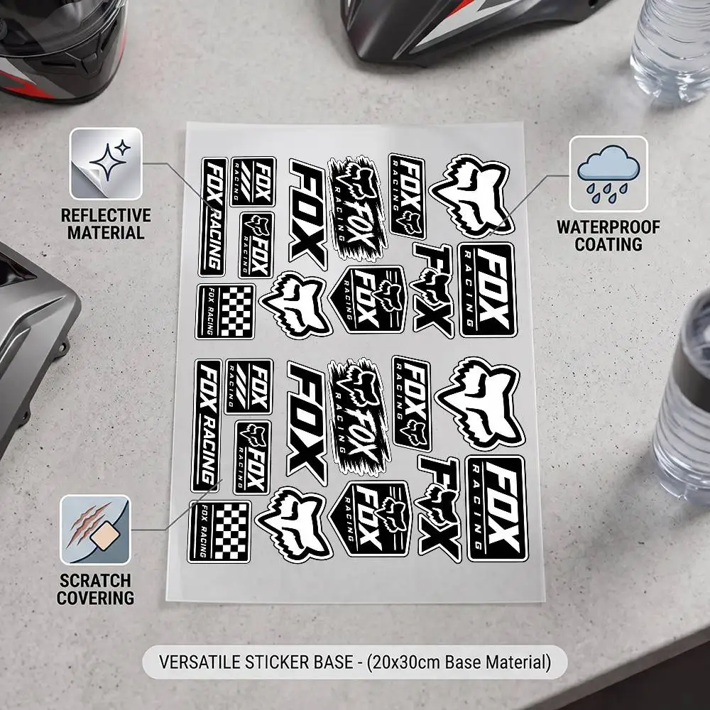 Foxing RA-C-ing Hochsichtbare  – Motorcycle Gear Fox Bewertung und Preis
