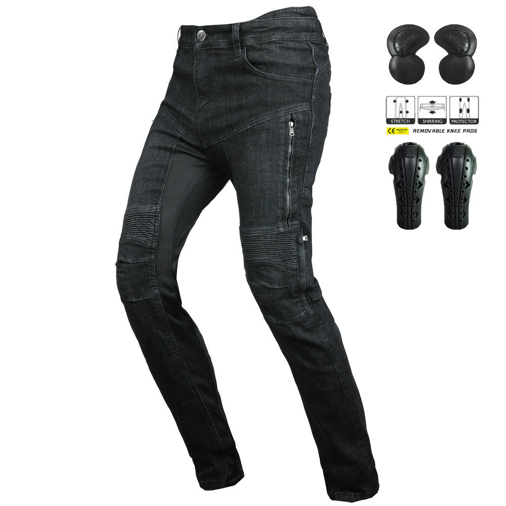 Motorrad-Jeans, atmungsaktiv,  – Motorcycle Gear Jeans Bewertung und Preis