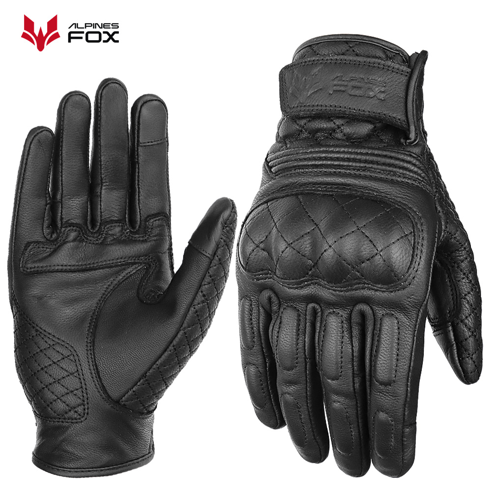 Retro Motorradhandschuhe Echtl – Motorcycle Gear Fox Bewertung und Preis
