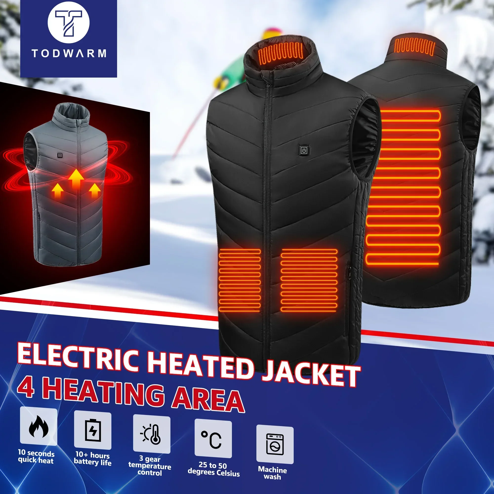 21, beheizte Weste, elektrisch – Motorcycle Gear Vest Bewertung und Preis