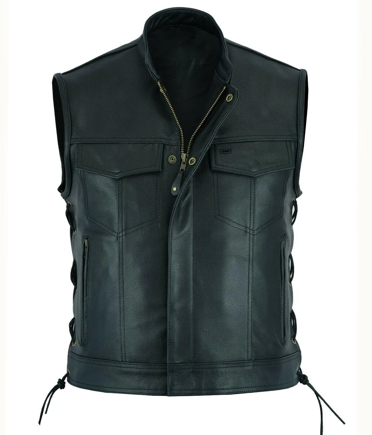 Weste Leder Punk Mode Lässig M – Motorcycle Gear Vest Bewertung und Preis